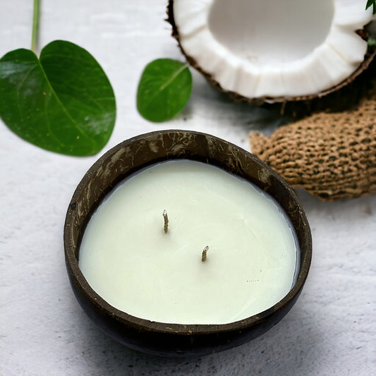 Coconut Shell Candle